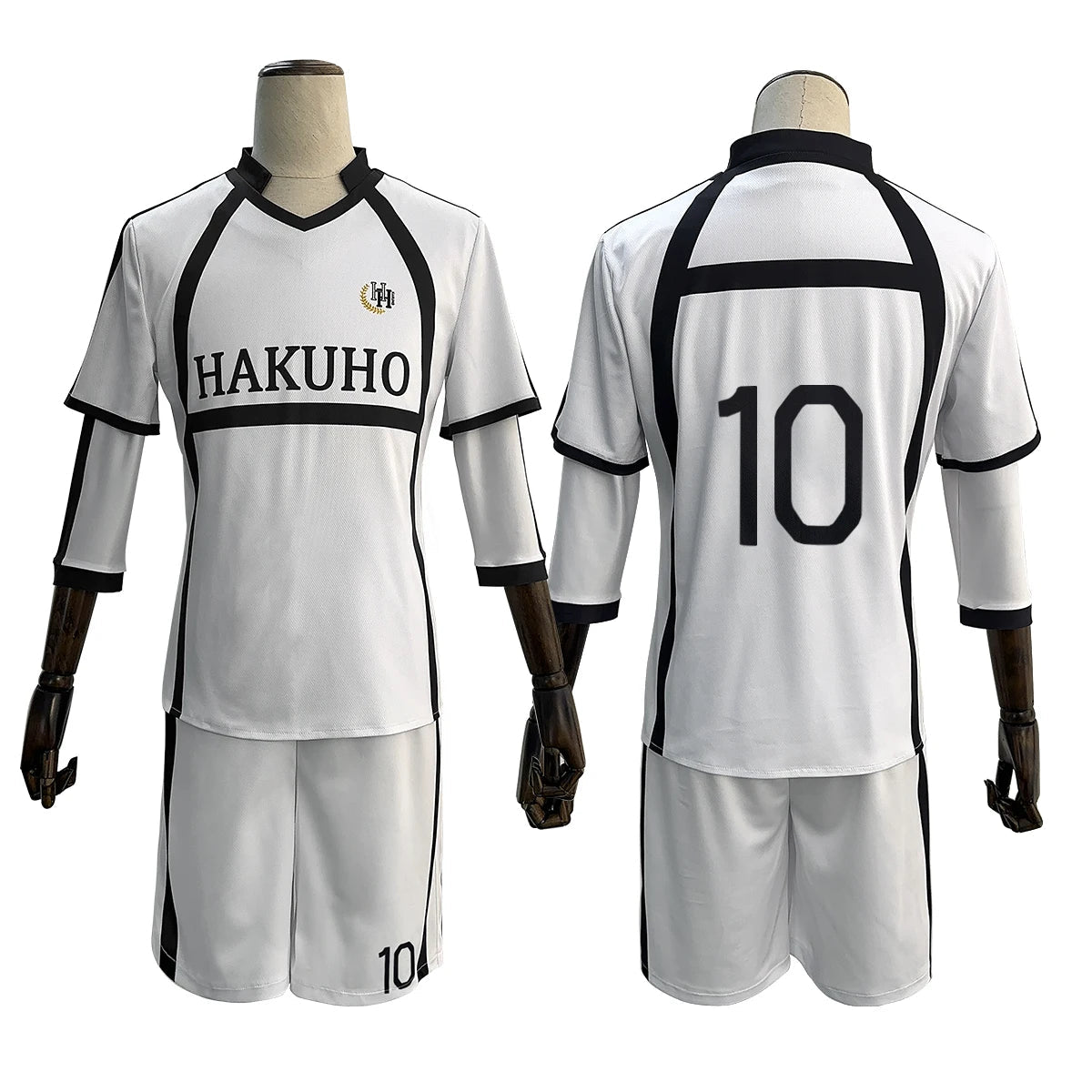 Blue Lock Anime Nagi NO.7 Reo Mikage NO.10 Cosplay Kostüm Trikot Perücke Rose Netz Fußball Soccer Uniform Sportbekleidung