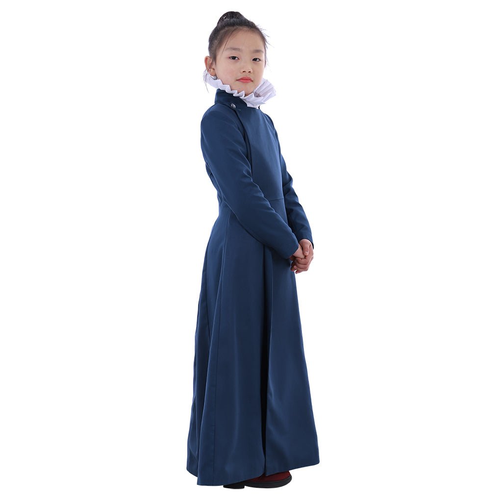 Kinder Reine Blaue Chor Kasel Cosplay Kostüm Robe Pastoren Kasel Römische Blaue Kasel Robe Liturgische Gewandung