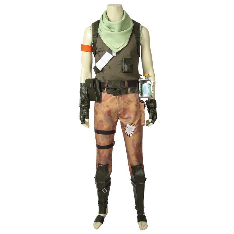 Fortnite Festung Jonesy Cosplay Kostüm - Premium Qualität Outfit für Fans