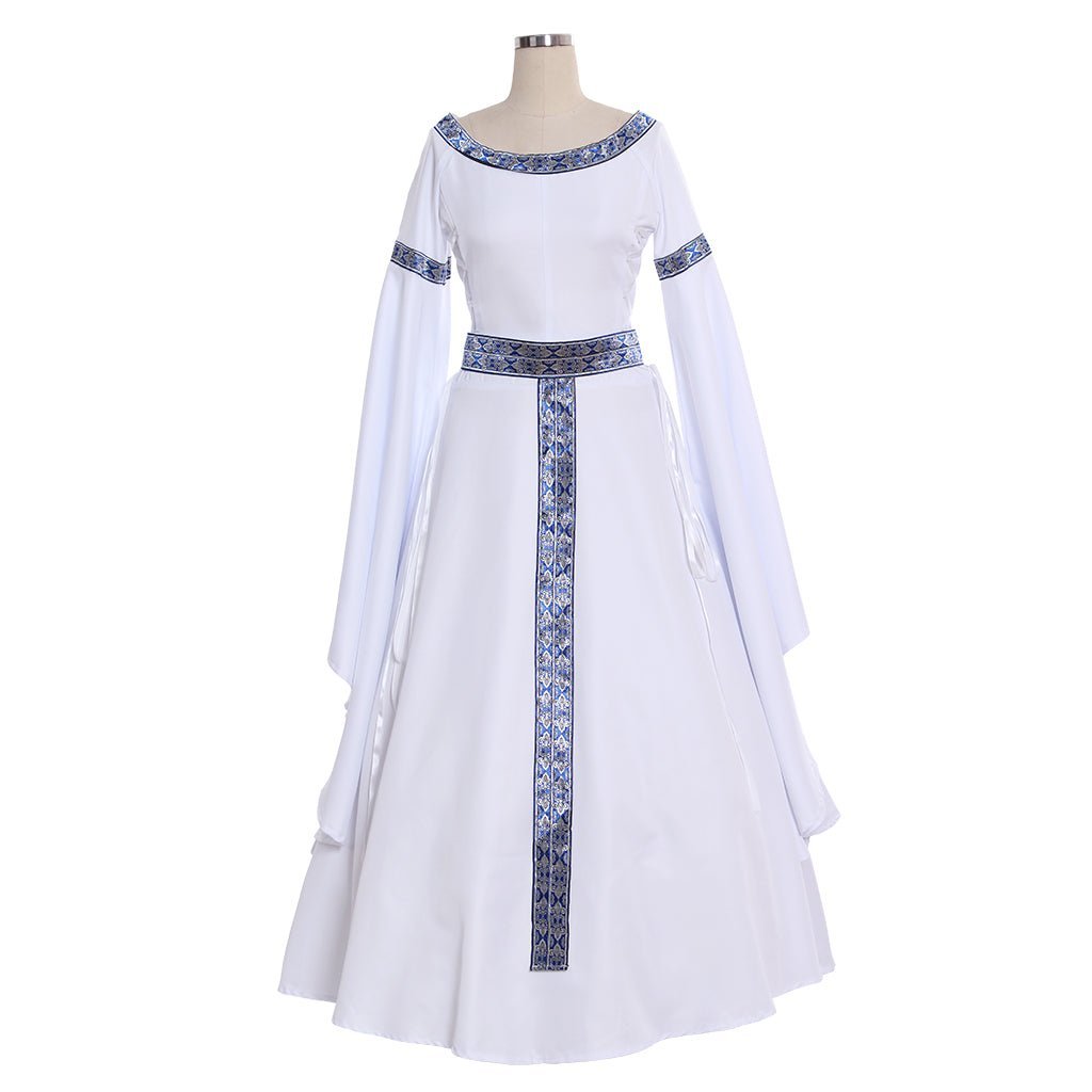 Mittelalterliches königliches Hofkönigin Prinzessin Robenkleid Regency Tudor Tee Party Ballkleid