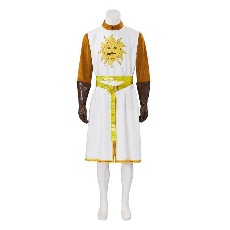 König Artur Königskostüm für Männer - Monty Python Mittelalter Ritter Halloween Outfit