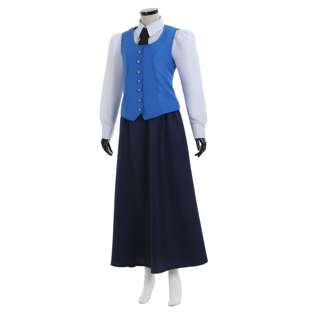 Doctor Who Jenny Flint Damen Cosplay Kostüm | Halloween Viktorianisches Stil Cosplay Outfit