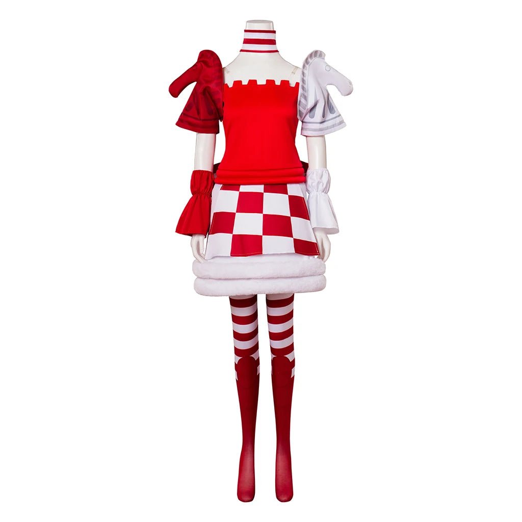 Alice Wahnsinn Kehrt Zurück Cosplay Schachmatt Chess Kleid Lolita Kostüm für Halloween Partys