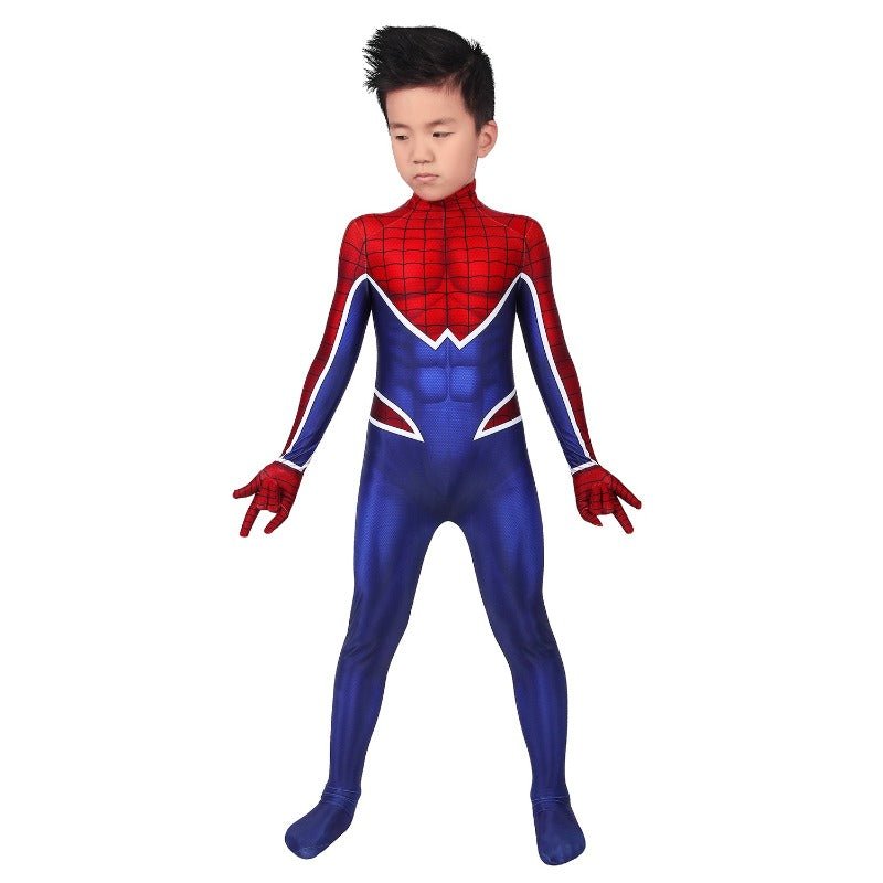 Kinder Spider-Man Kostüm - Spider-Man Punk Anzug Cosplay Kostüm
