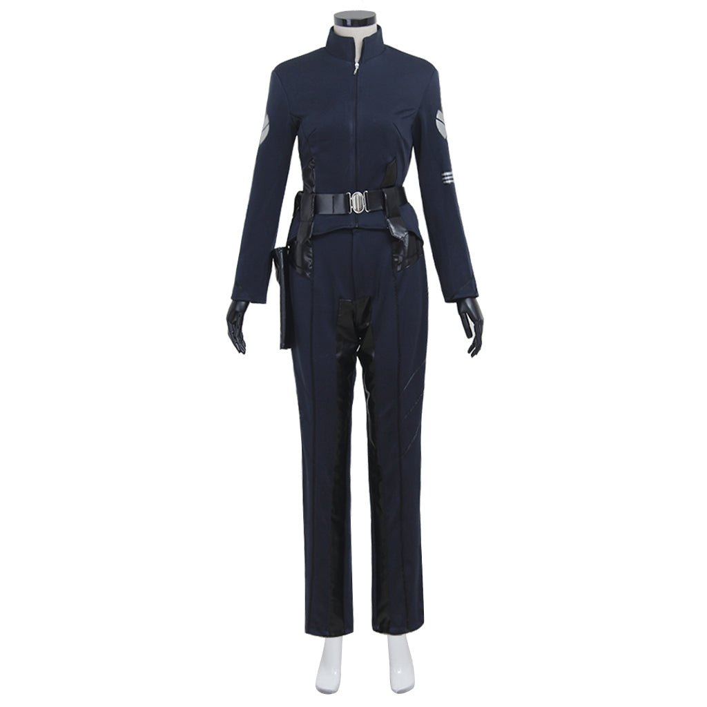Avengers Agents of SHIELD Maria Hill Cosplay Kostüm - Stellvertretender Direktor Uniform für Erwachsene