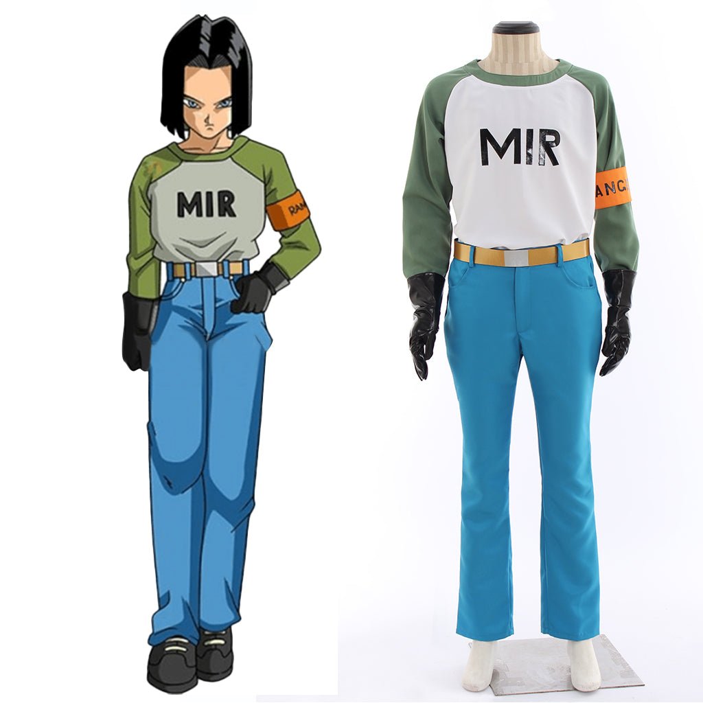 Dragon Ball Android 17 Cosplay Kostüm