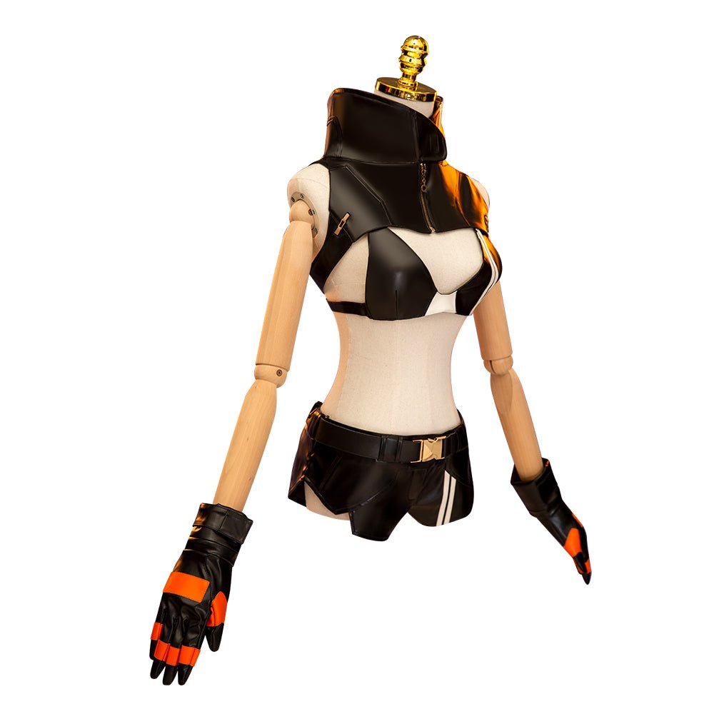 Anime Black Rock Shooter Frauen Cosplay Kostüm Halloween Party Outfit Vollständiges Set