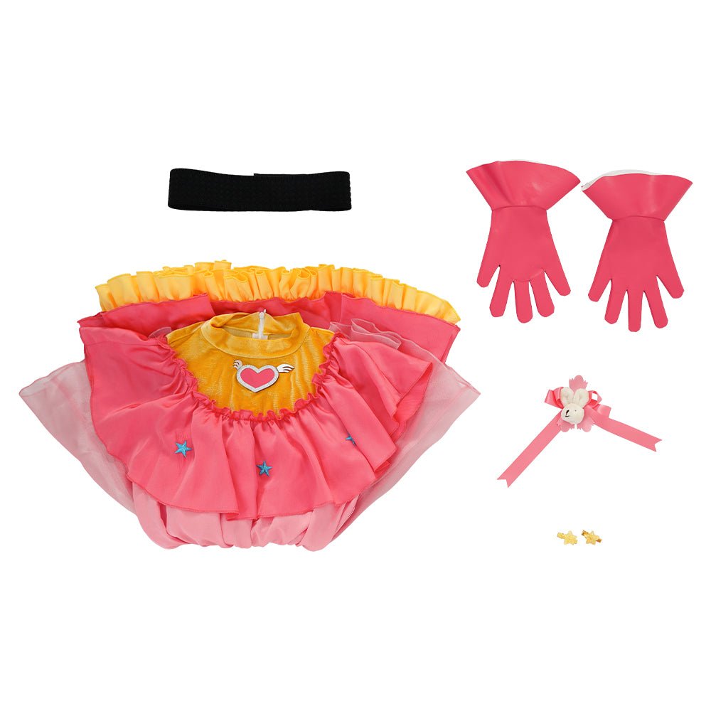 Oshi no Ko Ai Hoshino Cosplay Kostüm - Japanisches Comic Mädchen Kleid für Halloween & Karneval