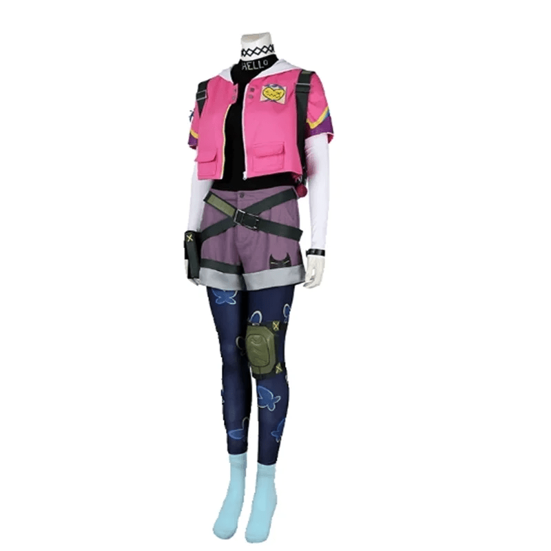 Valorant Clove Cosplay Kostüm Komplettset für Frauen | Halloween & Karnevalskostüm