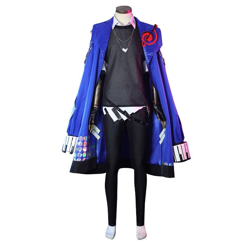 Ehre der Könige Zhou Yu Klavier Cover Cosplay Kostüm - Nur Standardgröße