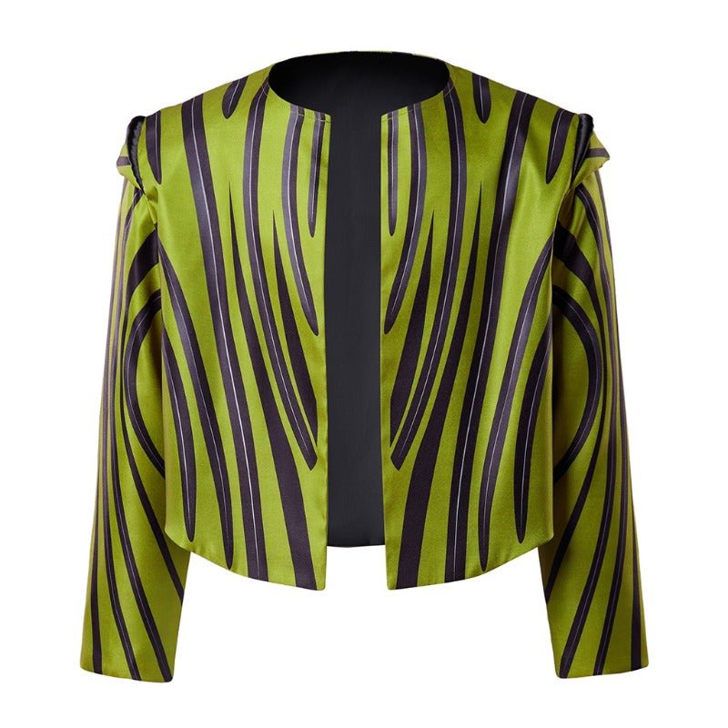 Griff Tannen Cosplay Kostüm Herren Grüne Jacke Mantel Halloween Streetwear