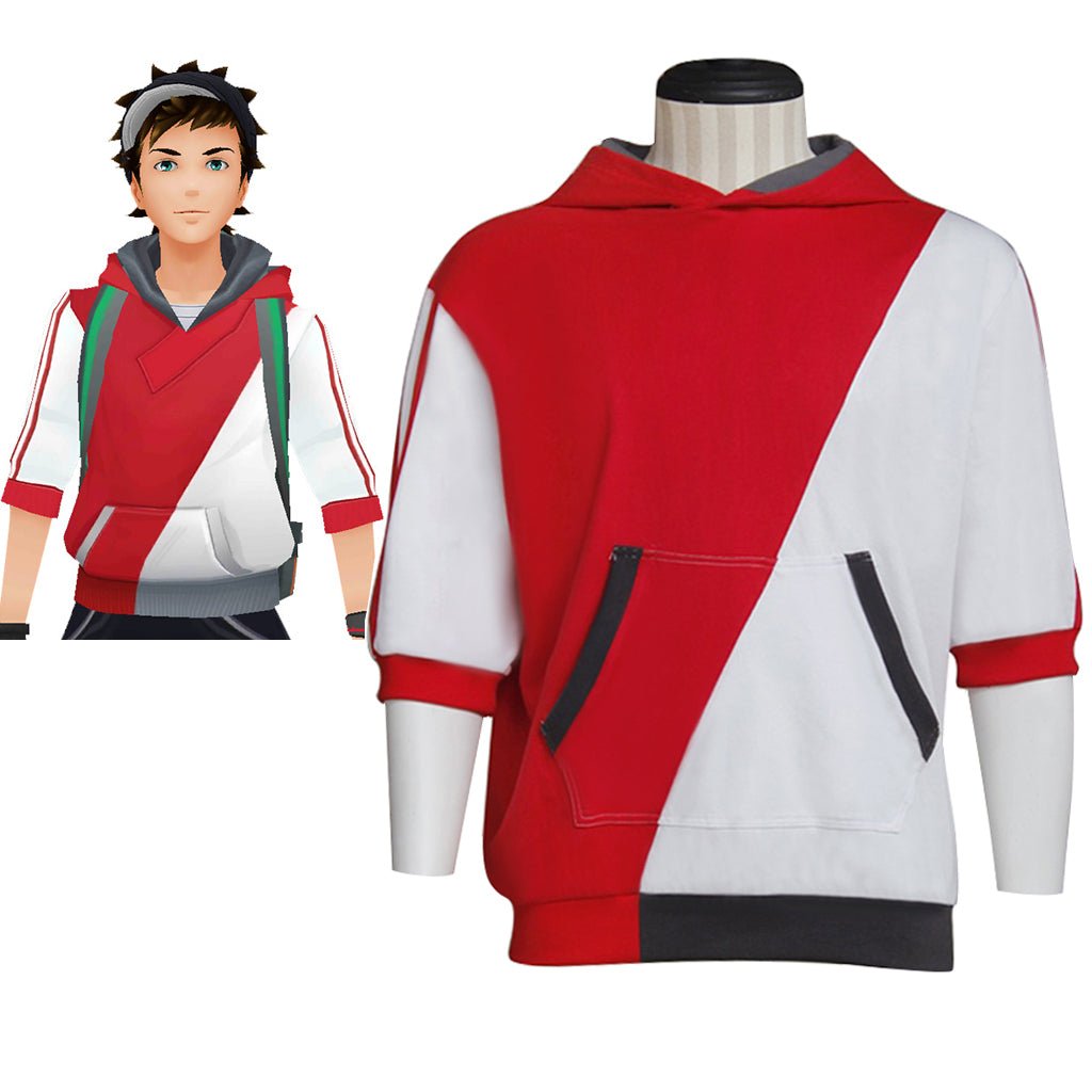 Pokemon Go Trainer Kostüm Hoodie Jacke