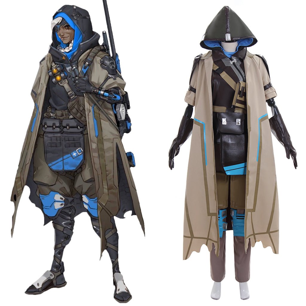 OW Ana Cosplay Kostüm | Beliebtes Overwatch Charakter Outfit für Cosplay Fans
