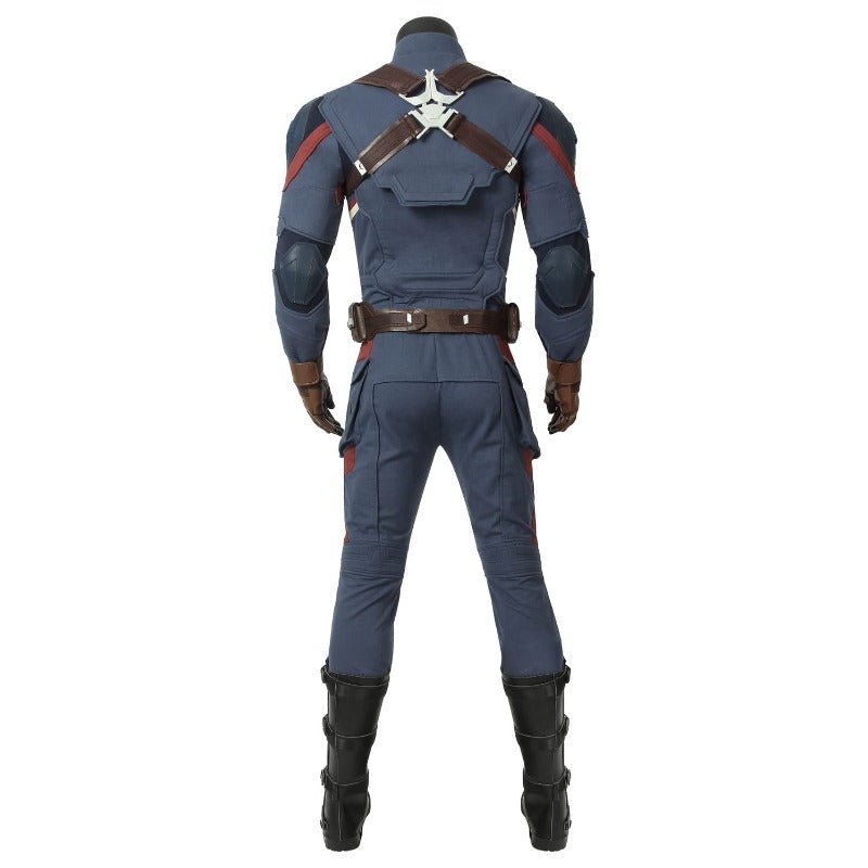 Steven Rogers Captain America Cosplay Kostüm - Halloween Helden Uniform