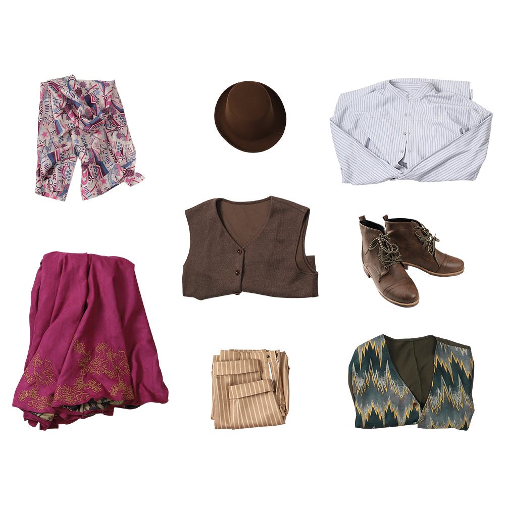 Willy Wonka Cosplay Kostüm - Tauche ein in die Fantasie von Wonka (2023)