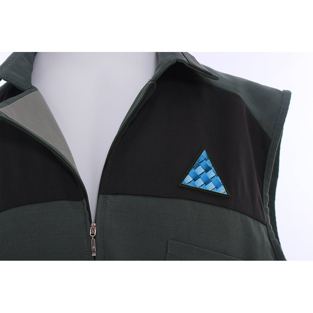 Detroit Become Human Connor Cosplay Weste Kostüm | Herren Alltagskleidung Party Rollenspiel Outfit