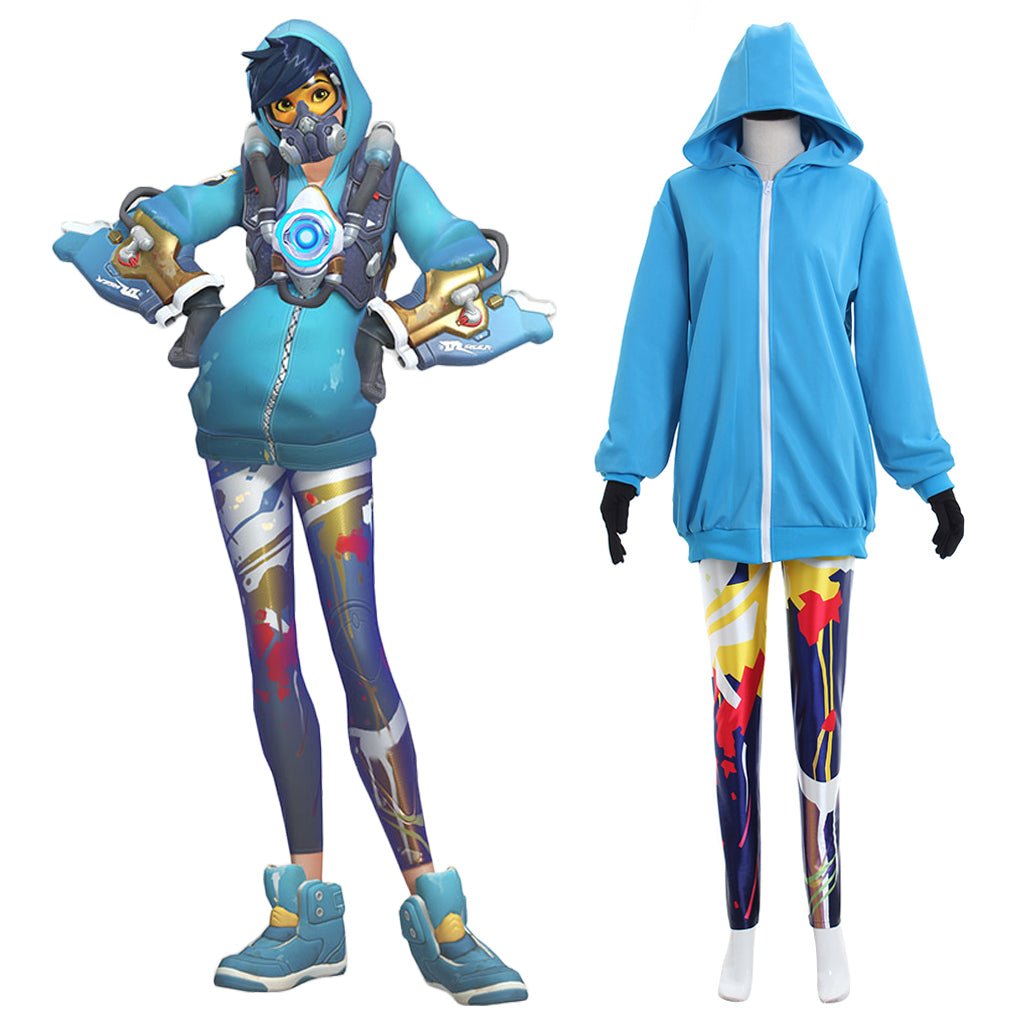 Overwatch Tracer Jubiläums Skin Cosplay Kostüm | Spiel Cosplay Serie