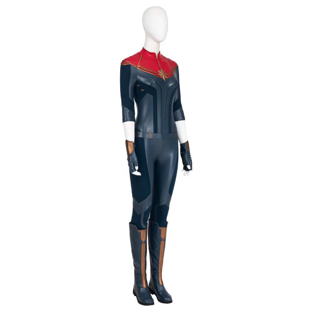 Captain Marvel II Carol Danvers Kampfanzug Cosplay Kostüm Set