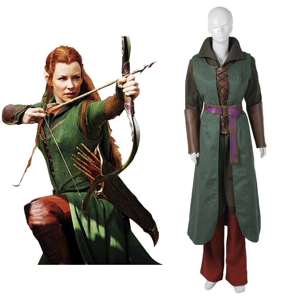Der Hobbit: Smaugs Einöde - Tauriel Cosplay Kostüm