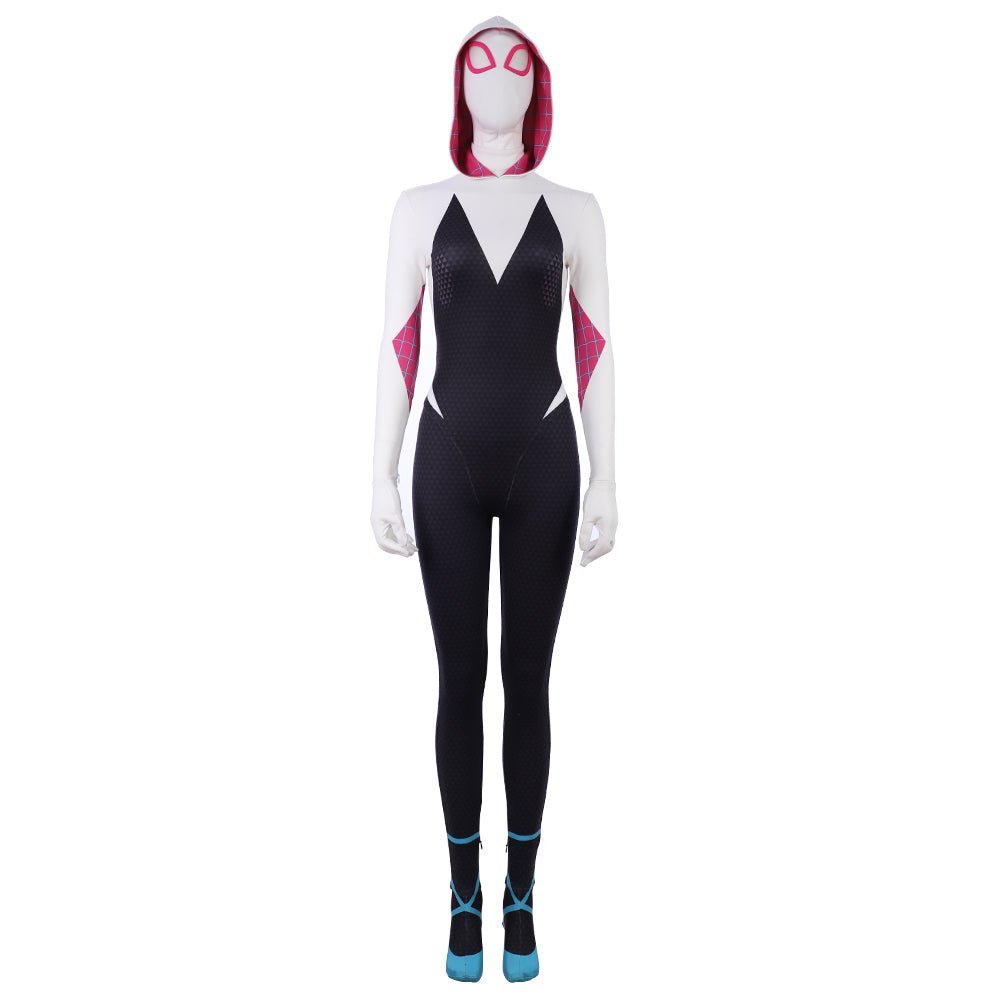Spider-Gwen / Ghost-Spider Cosplay Kostüm aus Spider-Man: Into the Spider-Verse