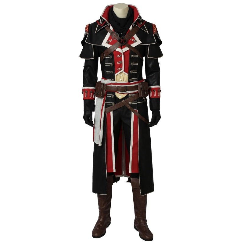 Assassin's Creed Rogue Shay Patrick Cormac Komplettes Kostüm mit Schuhen