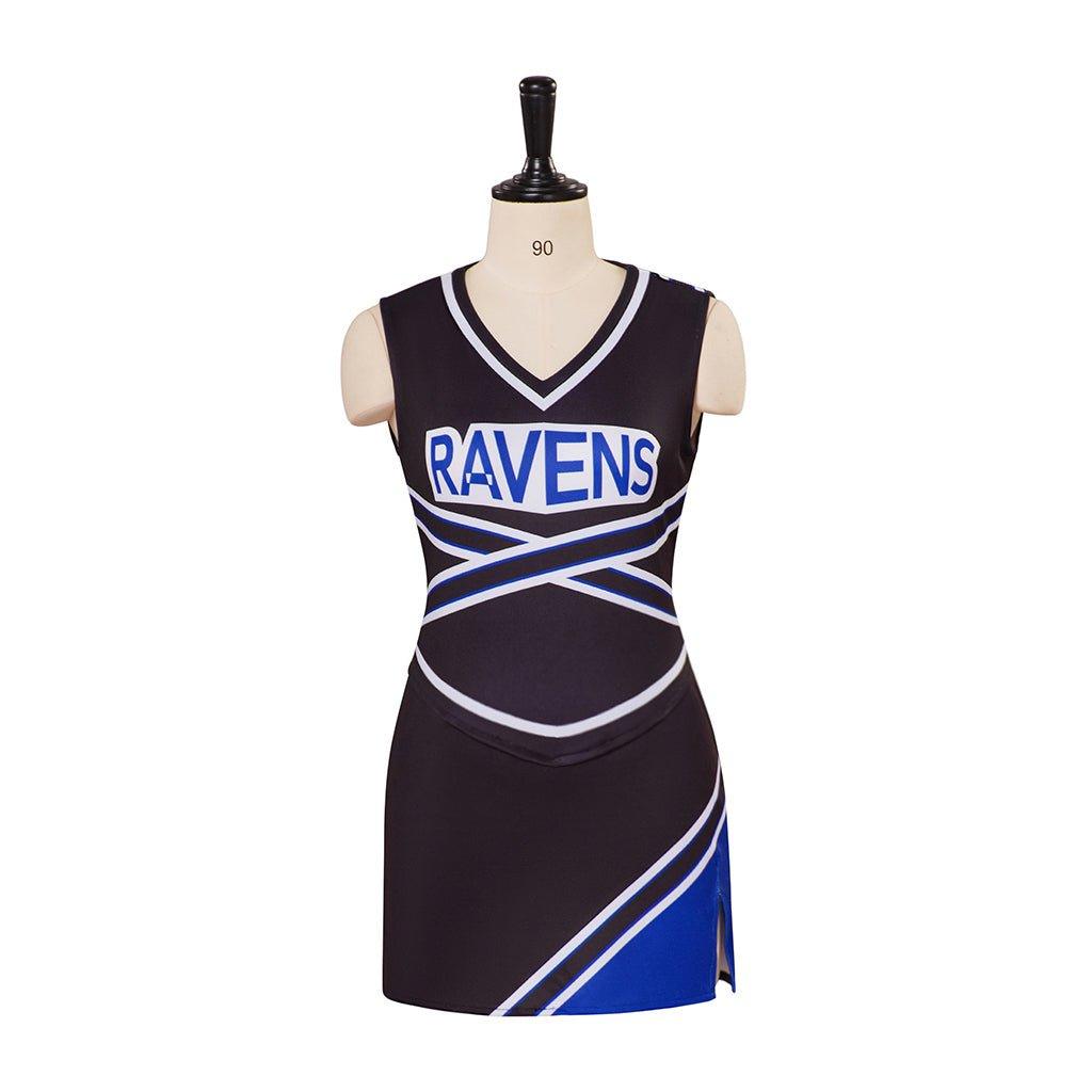 One Tree Hill Cheerleader Outfit | Damen High School Uniform Kostüm | Tanktop & Rock Halloween Kleid