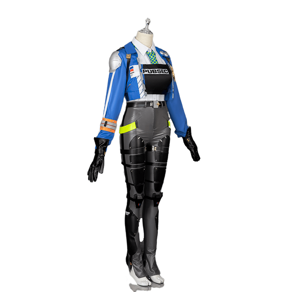 Zhu Yuan Cosplay Kostüm aus Zenless Zone Zero - Hochwertiges Spielcharakter-Outfit