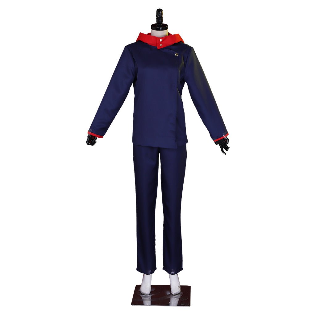Jujutsu Kaisen Itadori Yuji Cosplay Komplettset Kostüm