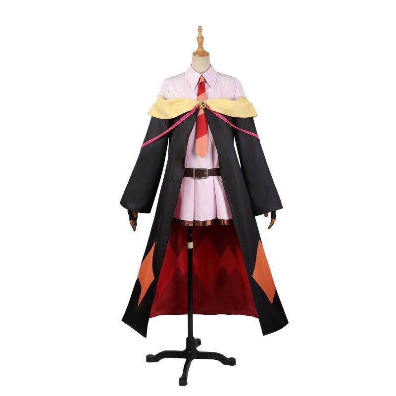 KonoSuba Megumin Cosplay Kostüm - Echtes Sega Anime Outfit für Halloween und Rollenspiel