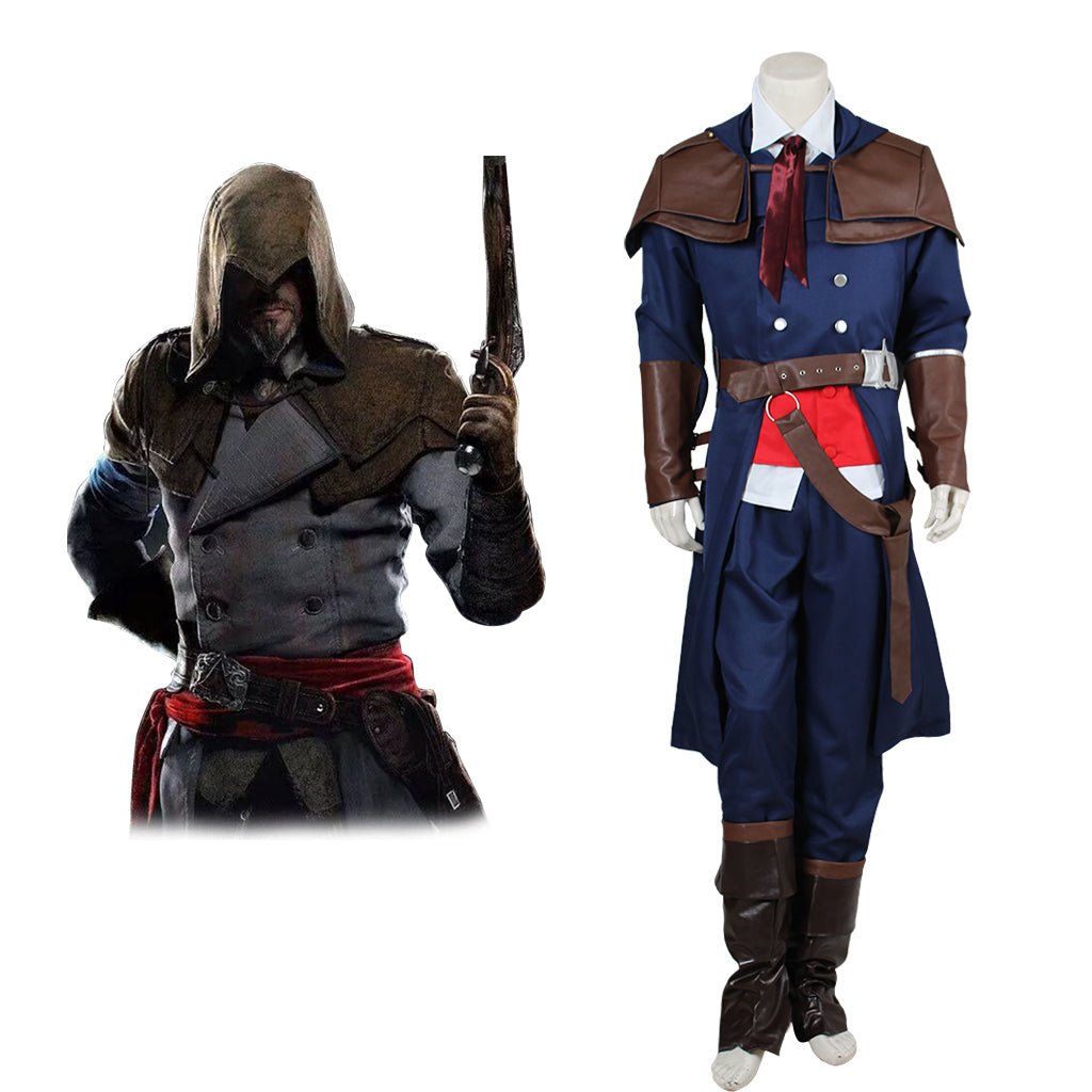 Assassin's Creed Unity Arno Victor Dorian Cosplay Kostüm | Historisches französisches Revolutions-Outfit