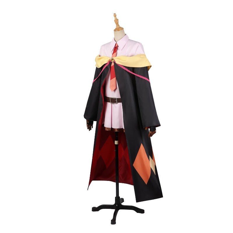 KonoSuba Megumin Cosplay Kostüm - Echtes Sega Anime Outfit für Halloween und Rollenspiel