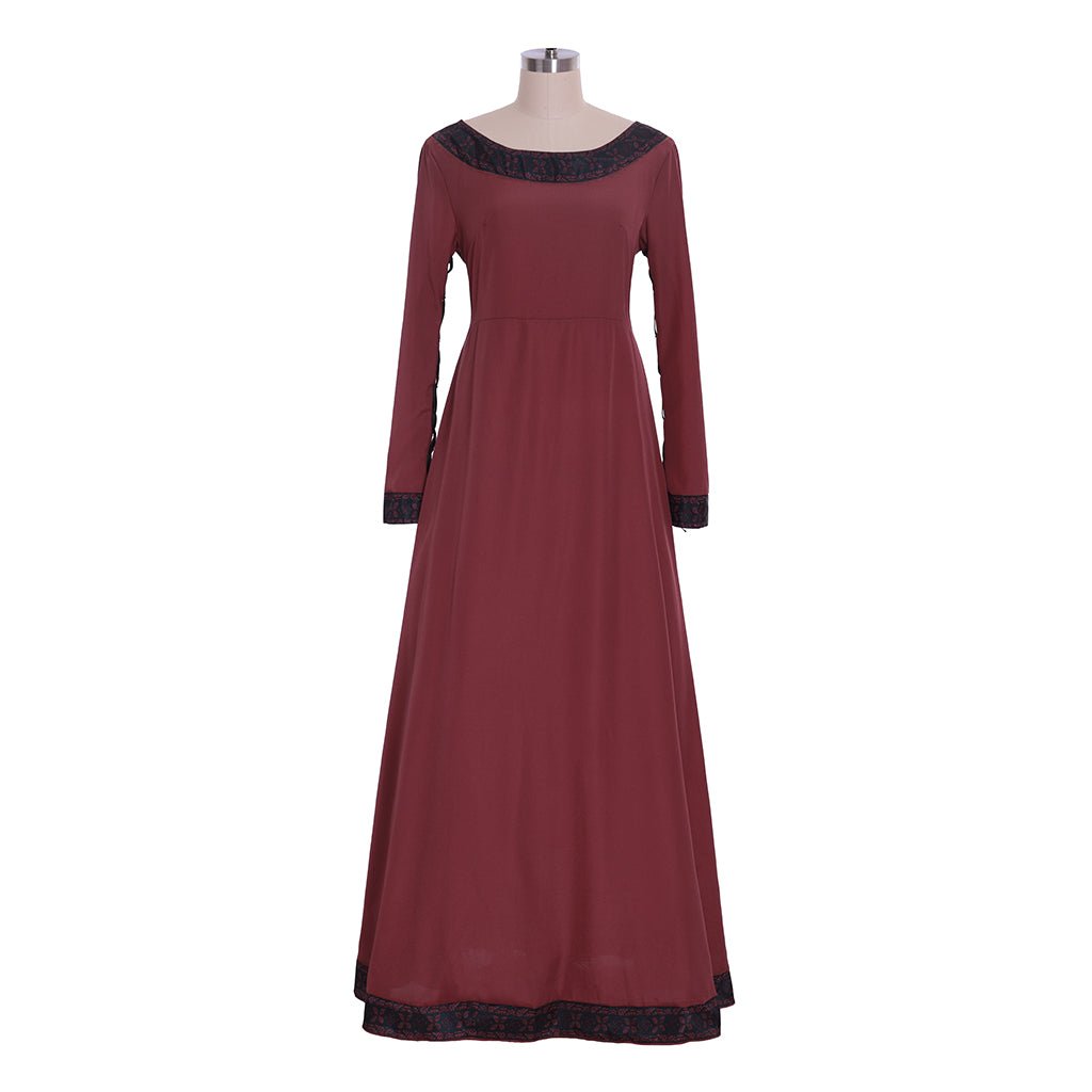 Mittelalterliches königliches Hofkleid für Königin Prinzessin Regency Tudor Tee Party Ballkleid