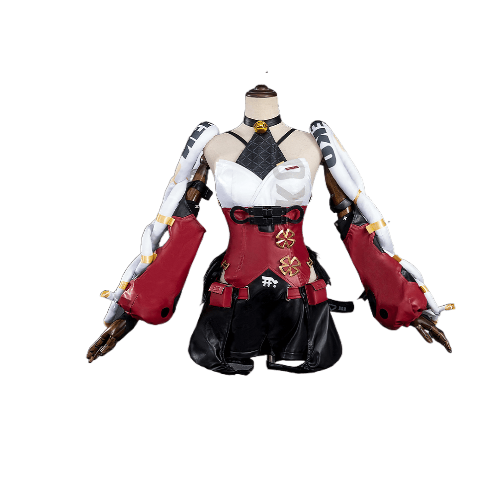 Mana Nekomiya Cosplay Kostüm aus Zenless Zone Zero - Vollständiges Set mit Zubehör