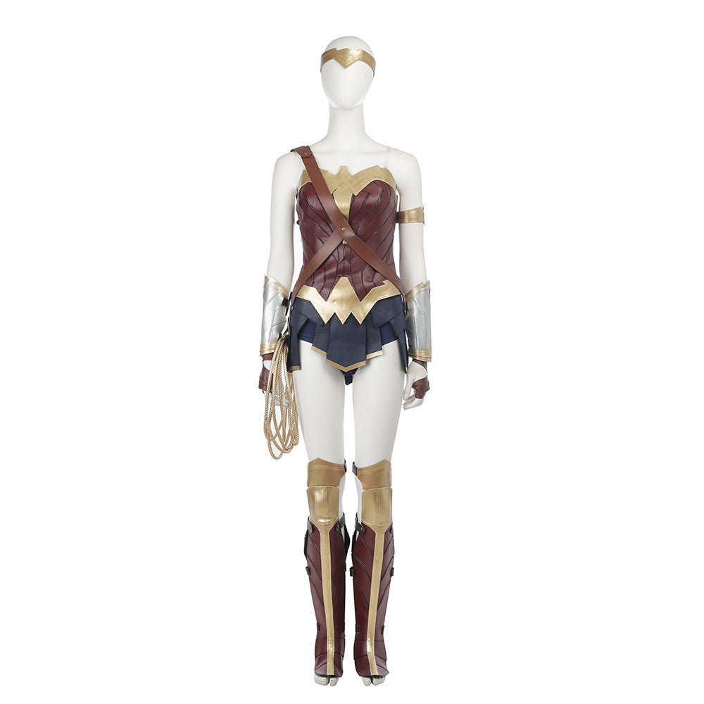 Wonder Woman Upgraded Cosplay Kostüm - Premium Qualität Filmoutfit