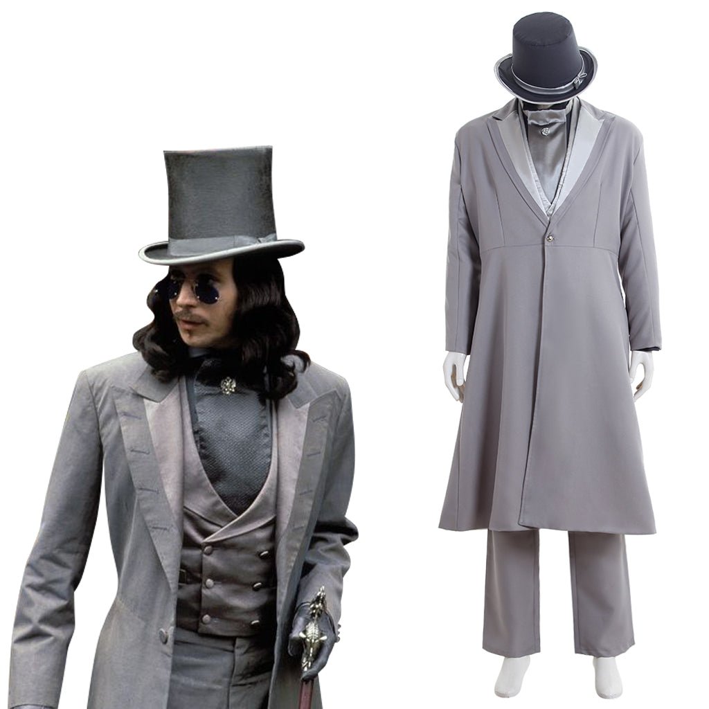 Klassisches Bram Stoker Dracula Cosplay Kostüm – Vollständiges Vampir-Outfit für Herren