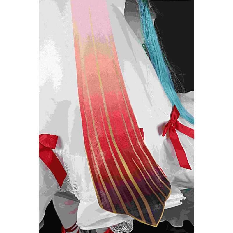 Miku Cosplay Kostüm Engel Süß Halloween Garten Eden Uniform Kleid