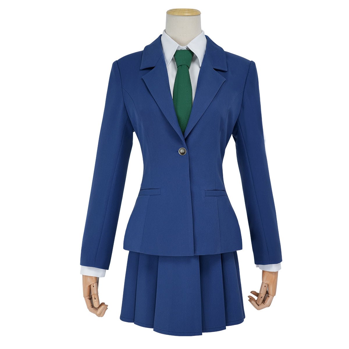 Ran Mouri Teitan High School Uniform Cosplay Kostüm für Detective Conan Fans