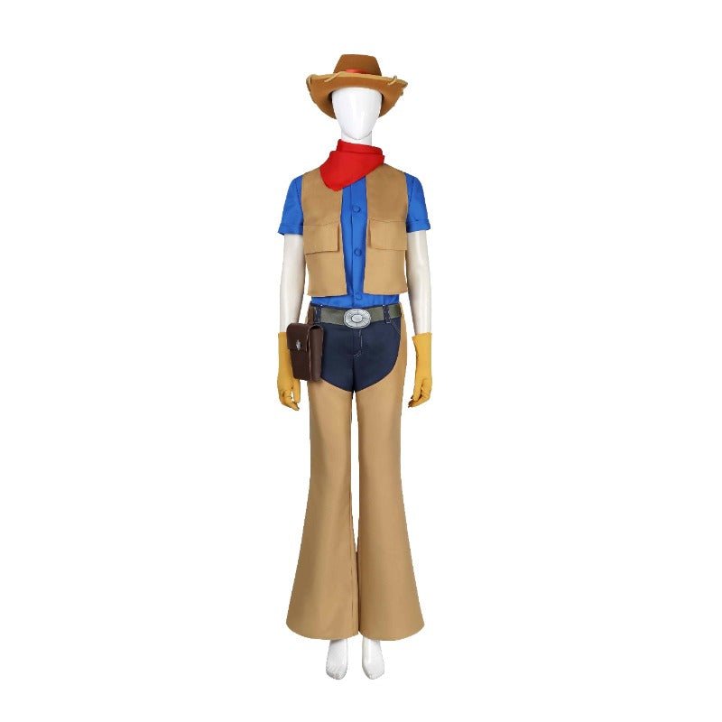 Prinzessin Peach Showtime Cowgirl Kinder Cosplay Kostüm für Halloween und Rollenspiel