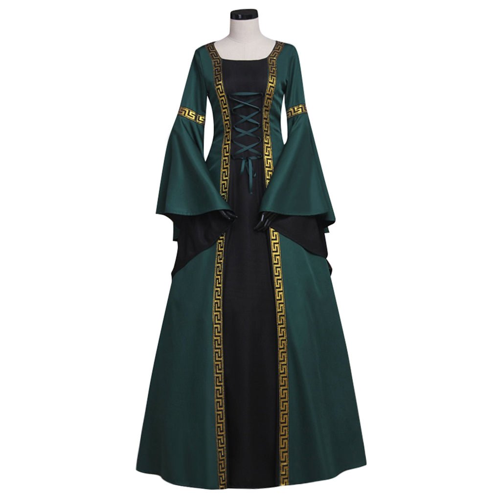 Tudor Regency Königliches Hofprinzessin Kostüm Mittelalter Viktorianisches Maskenball Kleid