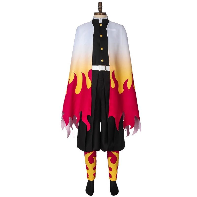 Demon Slayer: Kyojuro Rengoku Cosplay Kostüm - Verkörpere die Kraft der Flamme Säule
