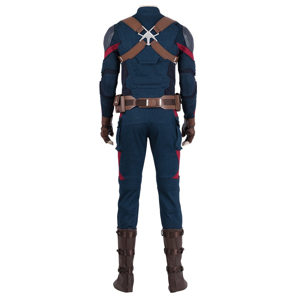 Avengers: Endgame Captain America Cosplay Komplettset - Premium Qualität Filmreplik