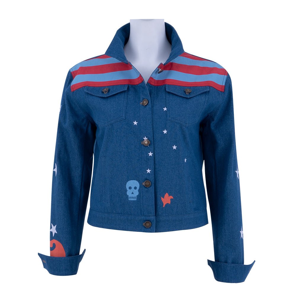 Miss America Chavez Denim Jacke – Marvel Multiversum Cosplay Kostüm, Halloween Outfit