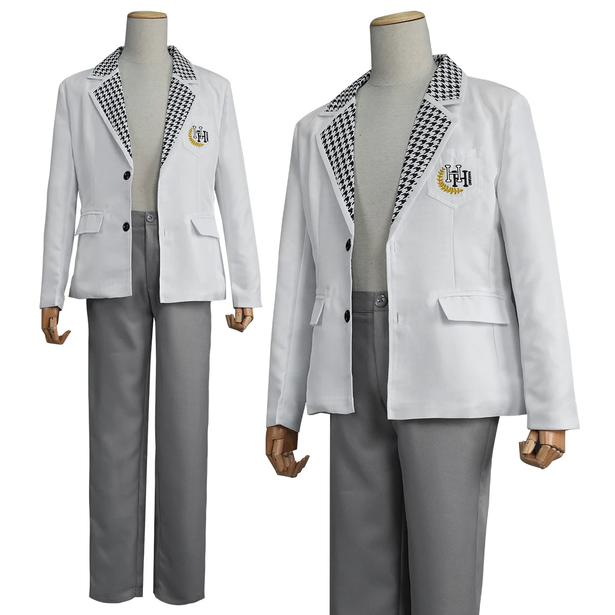 Blue Lock Anime Nagi Cosplay Kostüm Perücke Schwarze Kapuzenshirt DK Schuluniform Stickerei Hose Rose Netz Synthetische Fasern