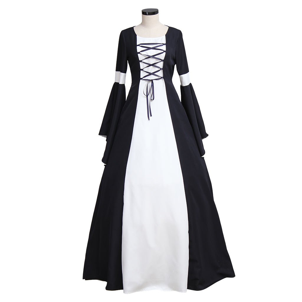 Chiffon Renaissance Mittelalter Kleid Erwachsene Frauen Gotisch Lolita Viktorianisches Ballkleid Halloween Party Kleid