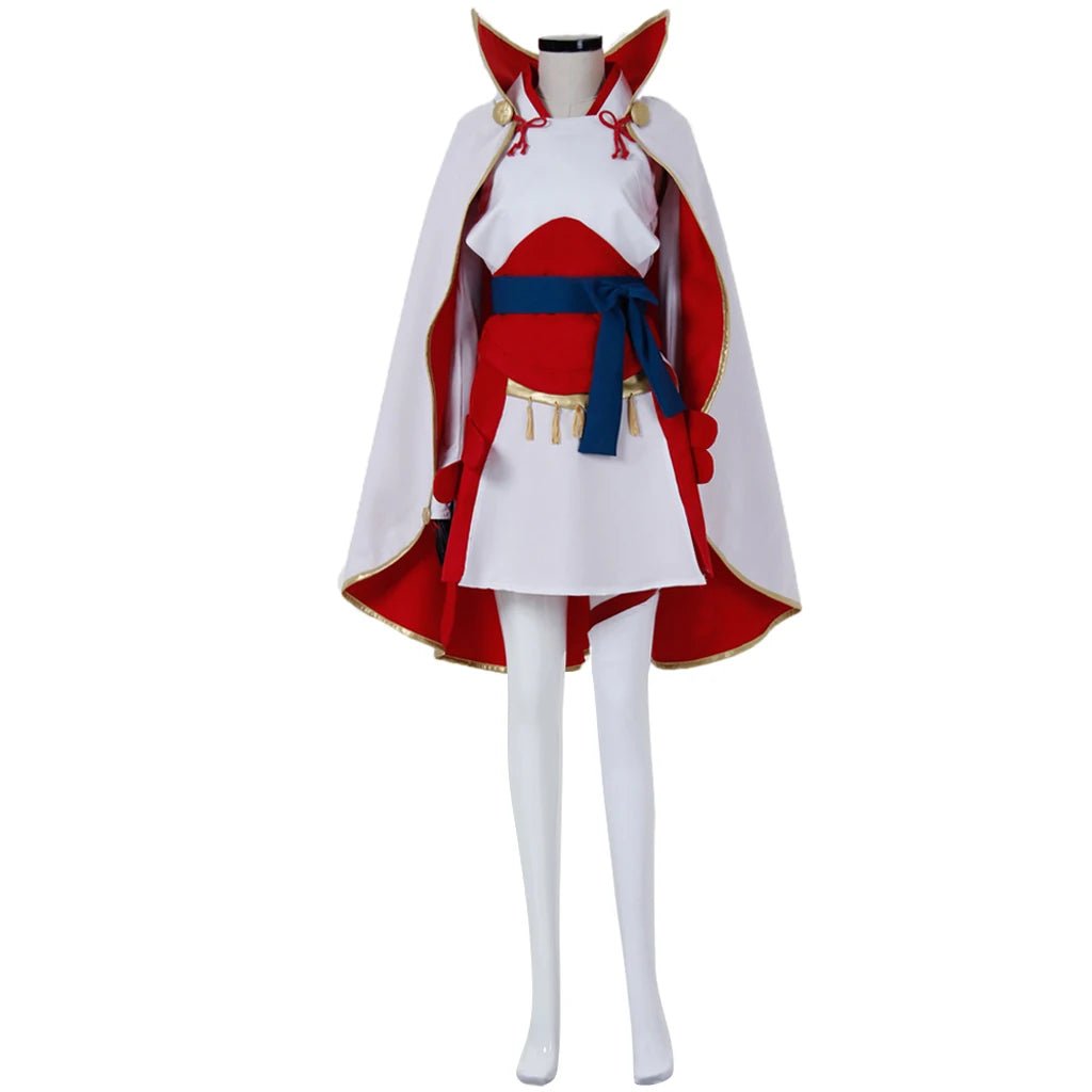 Sakura Cosplay Spiel Fire Emblem Kostüm Frauen Elegantes Uniform Kleid mit Umhang Vollständiges Set Halloween Weihnachten Karneval Ballkleid