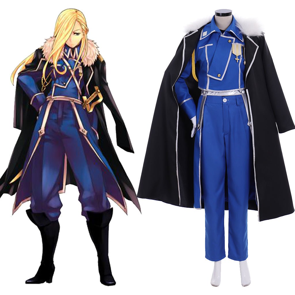 Fullmetal Alchemist Olivier Mira Armstrong Cosplay Kostüm