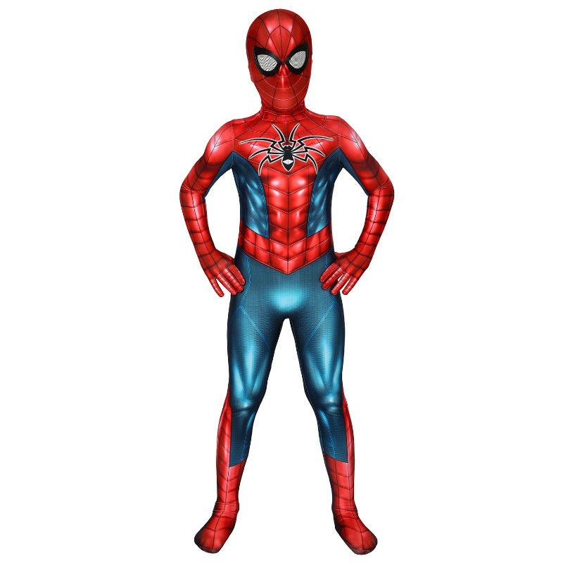 Spider-Man PS4 Rüstung-MK IV Cosplay Kostüm Jumpsuit für Kinder - Geschenk für Kinder