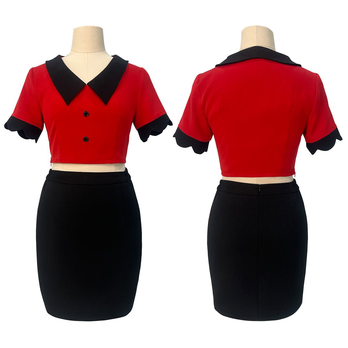 Vaggie Hazbin Hotel Cosplay Kostüm - Premium Qualität für Anime-Fans