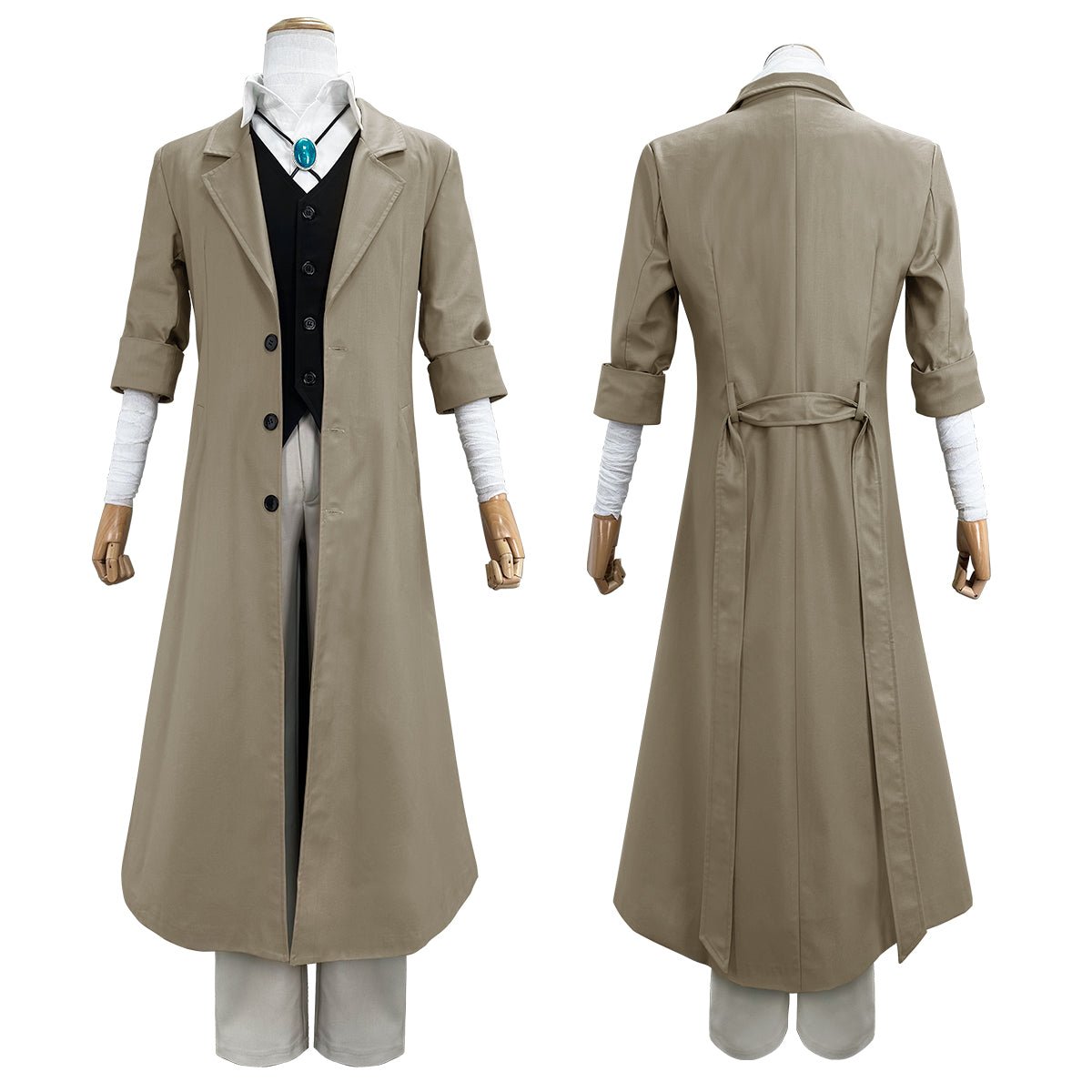 Bungo Stray Dogs Osamu Dazai Cosplay Kostüm - Premium Qualität Anime Outfit