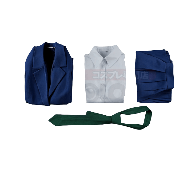 Ran Mouri Teitan High School Uniform Cosplay Kostüm für Detective Conan Fans